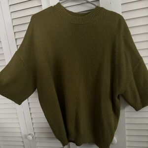 Olive Green Women's Sweater